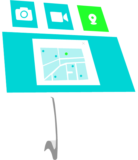 Tótem táctil interactivo para showroom